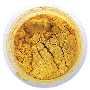 Egyptian Gold Luster Dust, 4 gram container