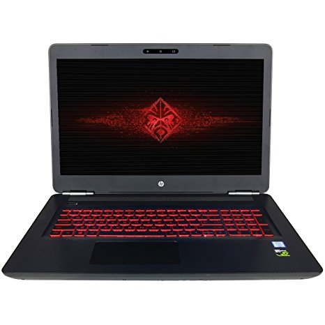 CUK HP Omen 17 Gamer 4K VR Laptop (NVIDIA GTX 1070 8GB, Intel i7-7700HQ, 32GB RAM, 256GB NVMe SSD   1TB HDD) - Best Ultra HD VR Ready Gaming Windows 10 Notebook Computer