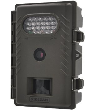 XIKEZAN No/Low Glow Waterproof Trail Camera 8MP 720P HD Infrared Night Vision Game Hunting Cam 1 Year Manufacturer Warranty