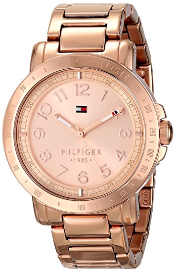 Tommy Hilfiger Women's 1781396 Rose Gold-Tone Watch