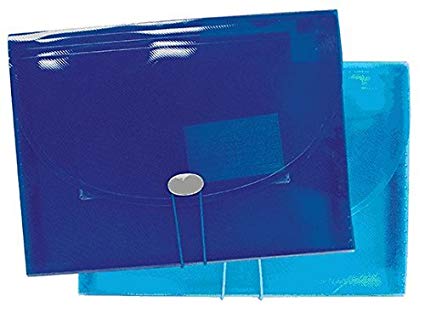 Better Office Products 7 Pocket Expanding File, Letter Size, Assorted Colors, 2 Count