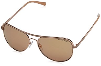 Michael Kors Women MK1012 58 VIVIANNA I Rose Gold/Pink Sunglasses 58mm