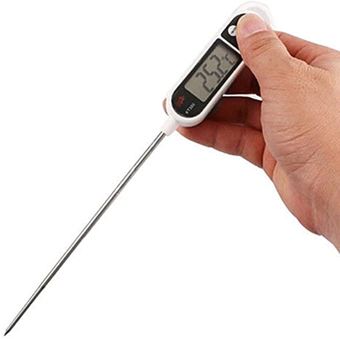 Bluelans Cooking Thermometer Instant Read Digital Thermometer for All Food, Grill, BBQ and Candy, Meat Thermometer