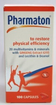 Pharmaton Restore Physical Efficiency With Ginseng 100 Capsules
