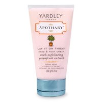 Yardley By Yardley Of London Unisexs Lay It On Thick Hand & Foot Cream 5.3 Oz