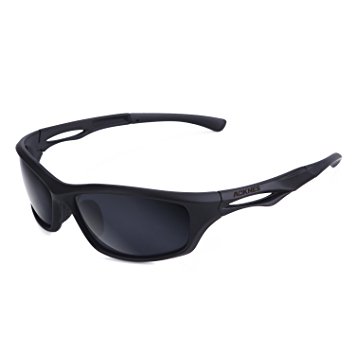 Aoknes Sports Sunglasses for men women Baseball Running Cycling Fishing Golf Tr90 Durable Frame