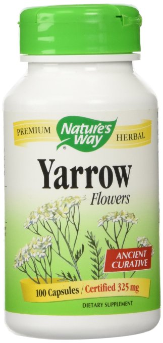 NATURE'S WAY, Yarrow Flowers - 100 caps