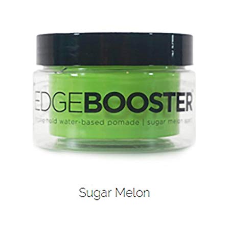 Style Factor Edge Booster Strong Hold Water-Based Pomade 3.38oz - Sugar Melon Scent