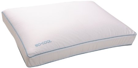 Sleep Better Iso-Cool Memory Foam Pillow Gusseted Side Sleeper Standard