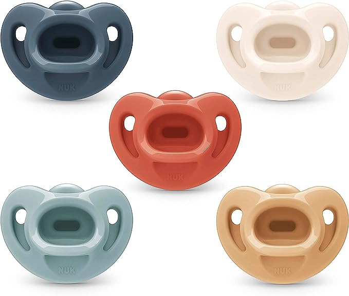 NUK Comfy Orthodontic Pacifiers, 6-18 Months, 5 Pack