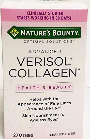 Nature's Bounty Advanced Verisol Collagen, 270 Caplets