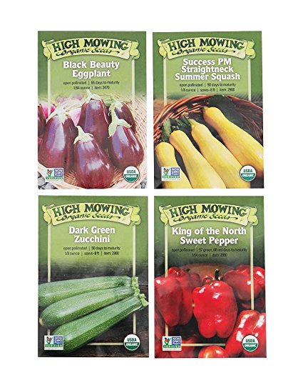 Griller’s Garden Collection: Organic Vegetable Seeds for Grilling