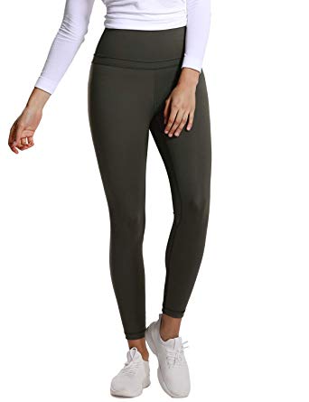 CRZ YOGA Women's Hugged Feeling High-Rise 7/8 Tight Workout Running Compression Leggings 25"