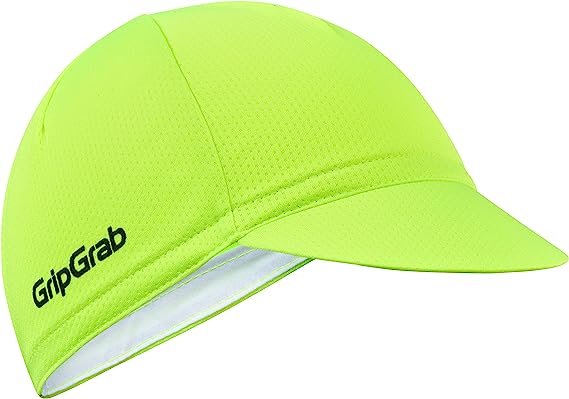 GripGrab Lightweight Summer Cycling Cap UV-Protection Under-Helmet Visor Mesh Hat Thin Breathable SPF Bicycle Headwear