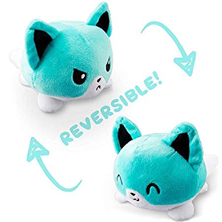 TeeTurtle Reversible Fox Mini Plush