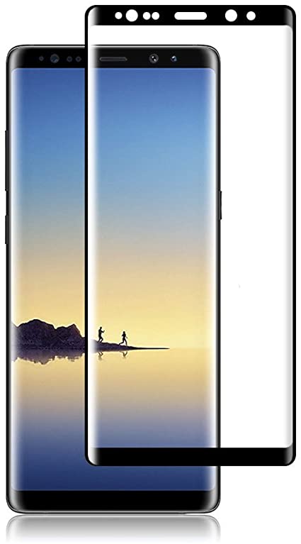 Super Protection Galaxy Note 9 Screen Protector,3D Full Coverage HD Anti-Fingerprint 9H Hardness Case Friendly Anti-Scrath Premium Tempered Glass Protector Film,for Samsung Galaxy Note 9