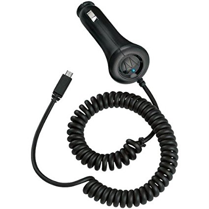 Motorola MicroUSB High Performance Loop Car charger (SYN1830/SPN5400)