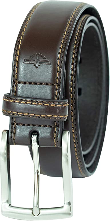 Dockers Men's Leather Dress Belt