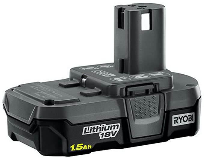 Ryobi P189 18 Volt 1.5 Ah One  Lithium-Ion Cordless Compact Rechargeable Quick-Release Battery (Non-Retail Packaging)