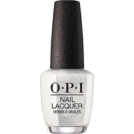 OPI Nail Lacquer, Up to 7 Days of Wear, Chip Resistant & Fast Drying, White Nail Polish, 0.5 fl oz