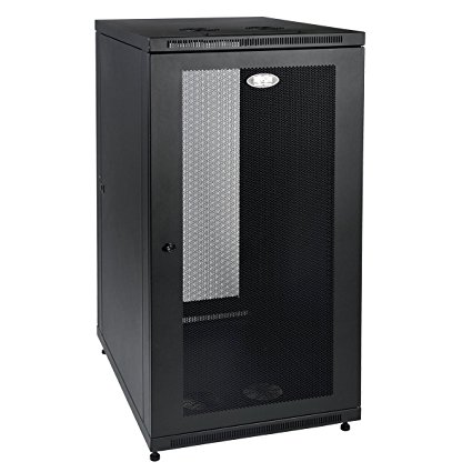 Tripp Lite 24U Rack Enclosure Server Cabinet, Mid Depth, 32.5" Deep (SR24UB)