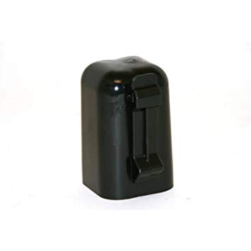 Zareba ITCPB-Z T-Post Safety Cap and Insulator, Black, 10 per Bag