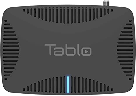 Tablo Quad [TQNS4B-01-CN] Over-The-Air [OTA] Digital Video Recorder [DVR] for Cord Cutters - with WiFi, Live TV Streaming, & Automatic Commercial Skip, Black