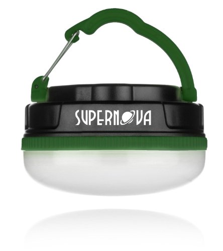 Supernova Halo 150 Extreme LED Camping and Emergency Lantern - The Brightest Most Versatile Tent Light Available - Backpacking - Hiking - Auto - Home - College - Batteries Included