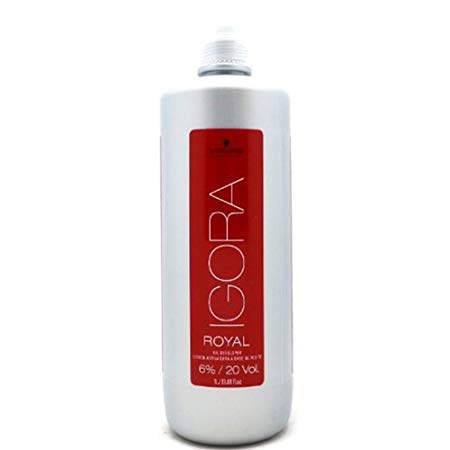 Schwarzkopf Igora Royal 6% 20 Vol. Colorist's Color & Care Developer 33.8 oz (1 Liter)