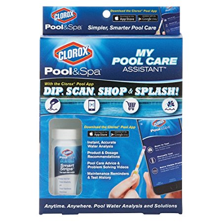 Clorox Pool&Spa My Pool Care Assistant, 50 Test Strips