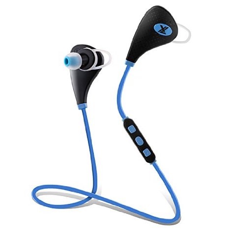 Xinglan Wireless Bluetooth 40 In-Ear Noise Cancelling Headphone Blue