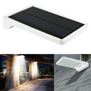 Mictuning Waterproof Super Bright 36 LED SMART Wireless Motion Sensor Solar light-Security Lighting for Outdoor Wall Yard