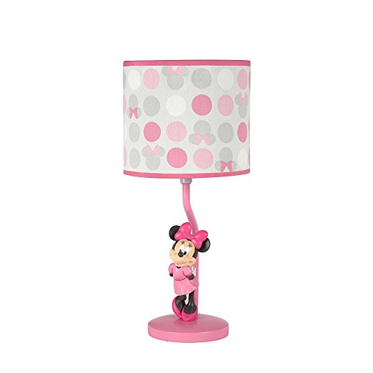 Disney Baby Minnie Mouse Polkadots Lamp & Shade