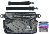 1 Best Waterproof Pouch with Waist Strap on Amazon -The One and Only with Absolute Waterproof Technology System -Keep and Protect Your Valuable Items Safe Dry and Clean from Water even Submersion -Premium Waterproof Material Crafted from the Art -Perfect for Boating Kayaking SeaWorld Water Park Swimming -Brilliant Idea Gift for Water Lover