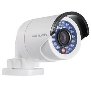 Hikvision DS-2CD2042WD-I 4 MPIP PoE WDR 4 mm Waterproof IR Outdoor Mini Bullet Network CCTV Camera -White