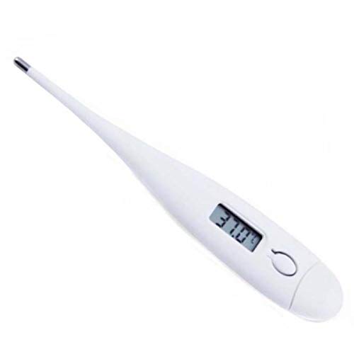 【3-Pack】 - Smart Thermometer - Digital Medical Baby, Kid and Adult Thermometer, Accurate, Fast (Round Head, White)