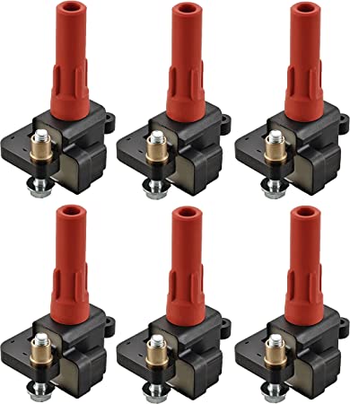 ENA Set of 6 Ignition Coil Pack Compatible with Subaru Outback Legacy Tribeca B9 Tribeca H6 3.0L 3.6L Replacement for C1326 UF287 UF-287