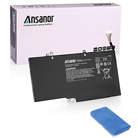 Ansanor 43Wh 11.4V New Laptop battery for HP Pavilion X360 13-A010DX 13-B116T, HP Envy 15-U010DX 15-U337CL 15-U050CA, 760944-421 761230-005 HSTNN-LB6L TPN-Q146 TPN-Q147 TPN-Q148 TPN-Q149 NP03XL