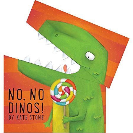 Bendon 38888 Piggy Toes Press No, No Dinos! Peek & Counting Book