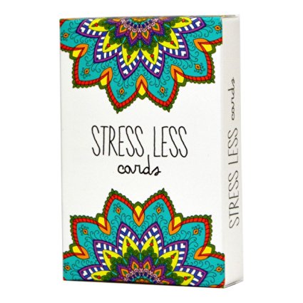 Stress Less Cards - Effective self help for anxiety relief and relaxation with Mindfulness meditation exercises - Natural insomnia & sleep aid