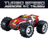 Remote Control Car  Truck  Buggy Aka TruggyColor May Vary - Fun Turbo Speed Rc Truggy By Thinkgizmos