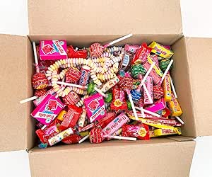 Chupa Chups Mélange de bonbons - Mentos-Fruittella 150 pièces avec sucettes- chewing-gum à mâcher et articles spéciaux, idéal pour les fêtes 1.30 kg