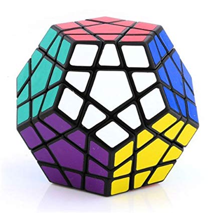 COSORO Black Megaminx 5x5 Puzzle Magic Cube Toy Dodecahedron magic Cube special toys