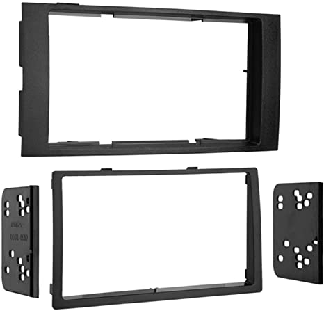 Metra 95-9009 Double DIN Installation Kit for 2004-Up VW Touareg Vehicles (Black)