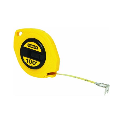 Stanley 34-106 Long Tape Measure 38 Graduations 100 ft Yellow