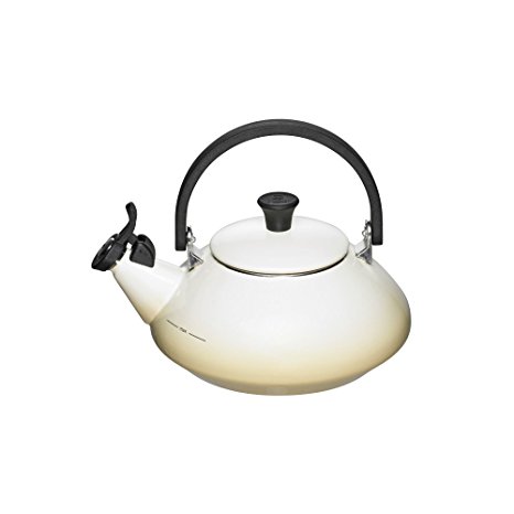 Le Creuset Enamel-on-Steel Zen 1-2/3-Quart Teakettle, Dune