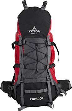 Teton Sports Unisex's Fox 5200 Internal Frame Backpack-Aztec Blue