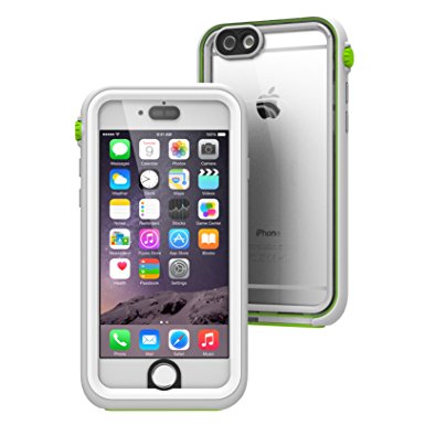 Catalyst Premium Quality Waterproof Shockproof Case for Apple iPhone 6 (Green Pop) with High Touch Sensitivity ID