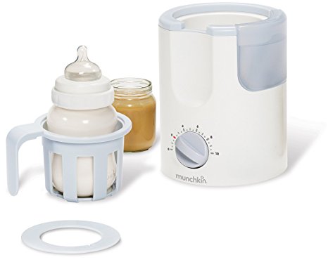 Munchkin Time Saver Bottle Warmer, White