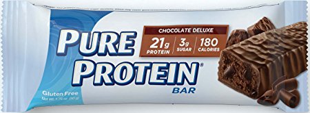 Pure Protein Chocolate Deluxe Bar, 12 Count, 1.76 oz